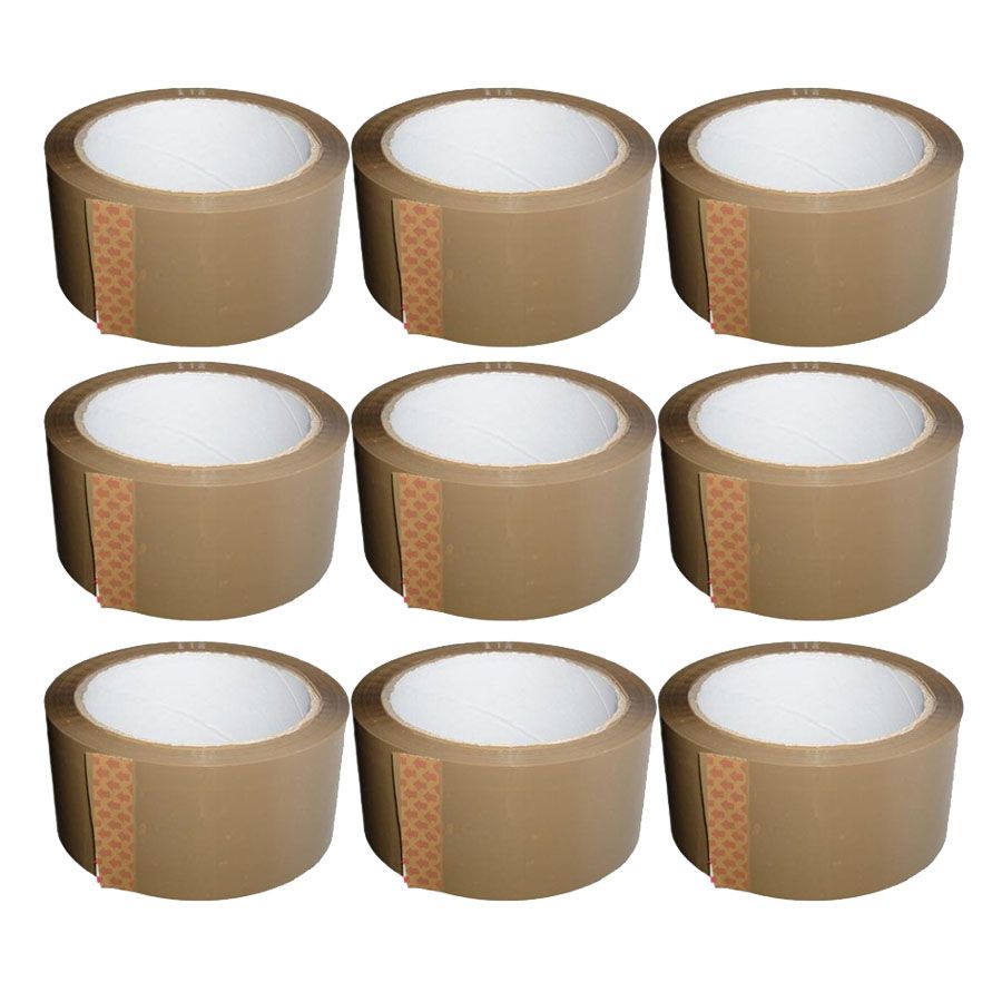 Strong Seal Heavy Duty Brown Packaging Tape 48mm X 66M Parcel