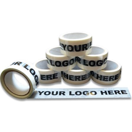 Custom Printed Tape with LOGO (MADE TO ORDER) PACK x 72 Rolls