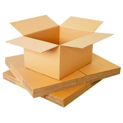 10 x 610x610x610mm/24x24x24"DOUBLE WALL/X-LARGE Square Stacking Cardboard Boxes 