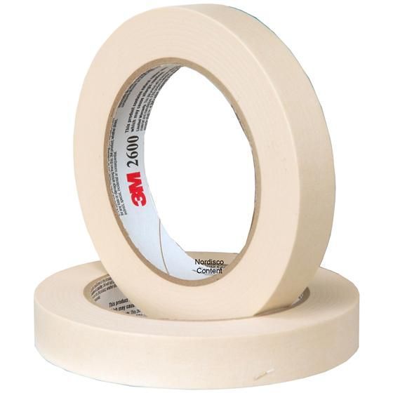 6 Rolls Of Masking Tape 25mm x 50M Strong Painting Tape 