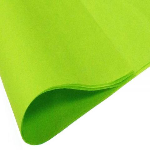 100 x Lime Green Acid Free Tissue Packing Paper Sheets Gift Party Clothes Wrap